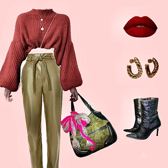 Vintage Nine West Swedette Bag - Picture 15 of 15